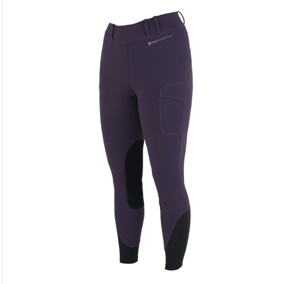 Brand New Purple Noble Equestrian Riding Tights - Picture 2 of 14
